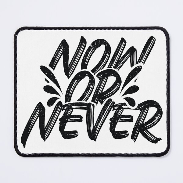 Item preview, Gym Motivation quote now or never designed and sold by ibrahim2022.