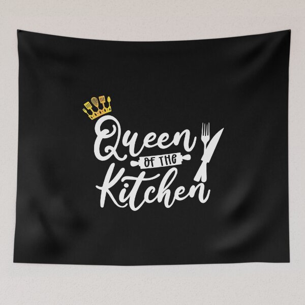 Item preview, Queen Of The Kitchen Culinarian House Wife Chef Women Cook designed and sold by farhanhafeez.
