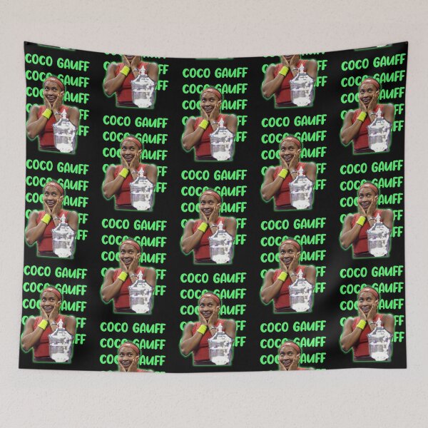 Item preview, Coco Gauff Tennis Female Champion 2024 designed and sold by tessaaxx.
