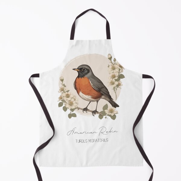 Item preview, American Robin, rockin robin, Turdus migratorius, Birds of North America, Ideas for Bird Watchers designed and sold by lagunaklein.