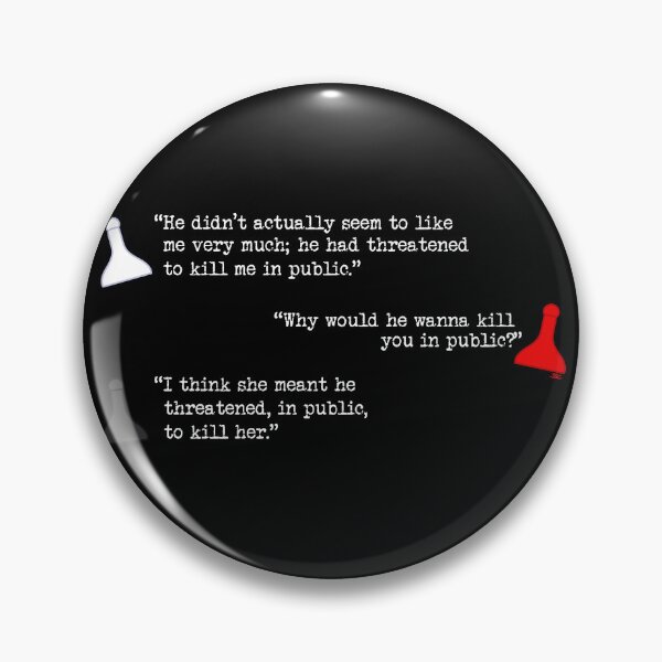 Item preview, Clue In Public Quote designed and sold by SpectreSparkC.