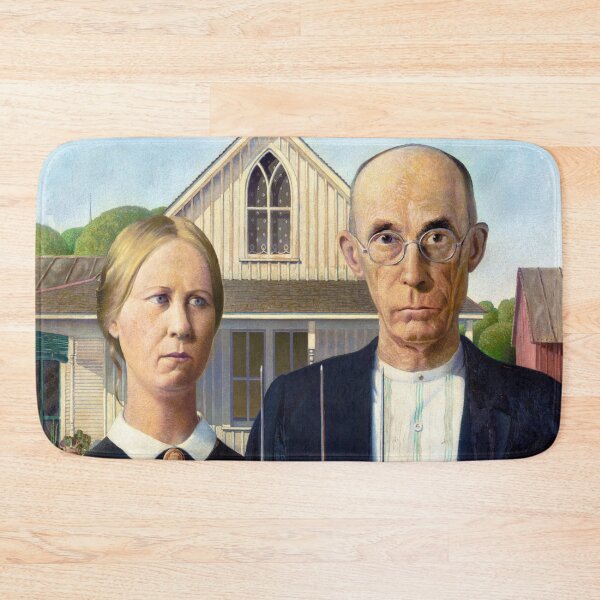 Item preview, artist grant wood, artist grant wood paintings, grant wood art, grant wood paintings, painter grant wood, grant wood artwork designed and sold by rosa-reid.