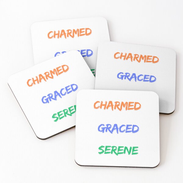 Item preview, "Serenely Charmed and Graced" designed and sold by JAMESAMORN.