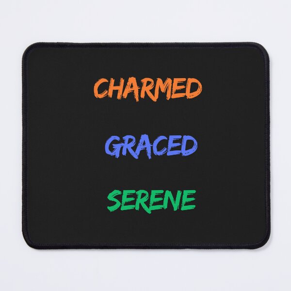 Item preview, "Serenely Charmed and Graced" designed and sold by JAMESAMORN.