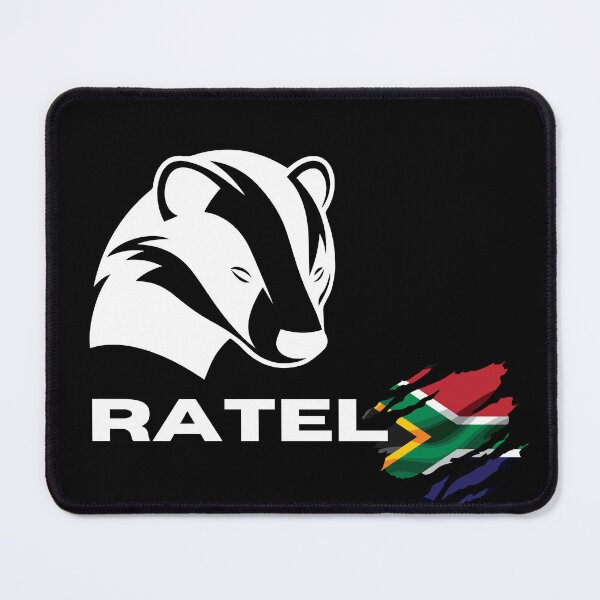 Item preview, Ratel is the Afrikaans word in South Africa for Honey Badger designed and sold by SOBASTREAM.