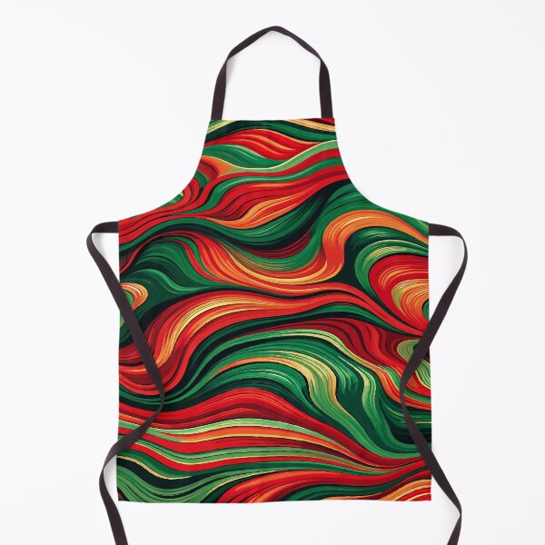 Item preview, Abstract Vibrant Verdant Waves designed and sold by alex-yars.