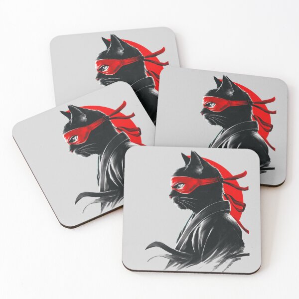 Item preview, a ninja cat designed and sold by 123ks.