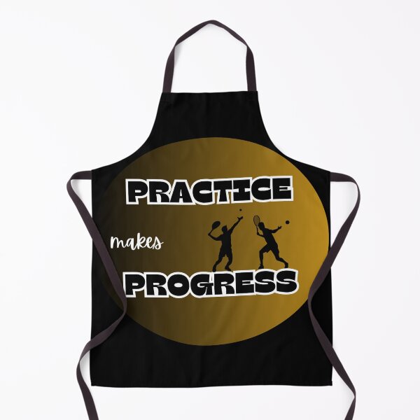Item preview, practice makes progress tennis designed and sold by IFarty.