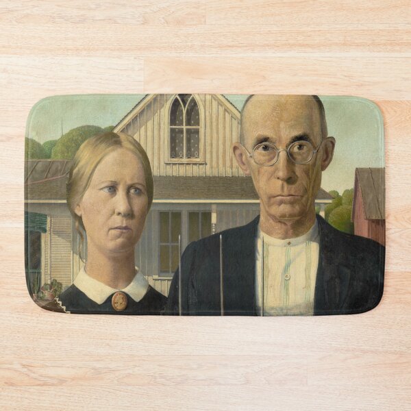 Item preview, artist grant wood, artist grant wood paintings, grant wood art, grant wood paintings, painter grant wood, grant wood artwork designed and sold by rosa-reid.