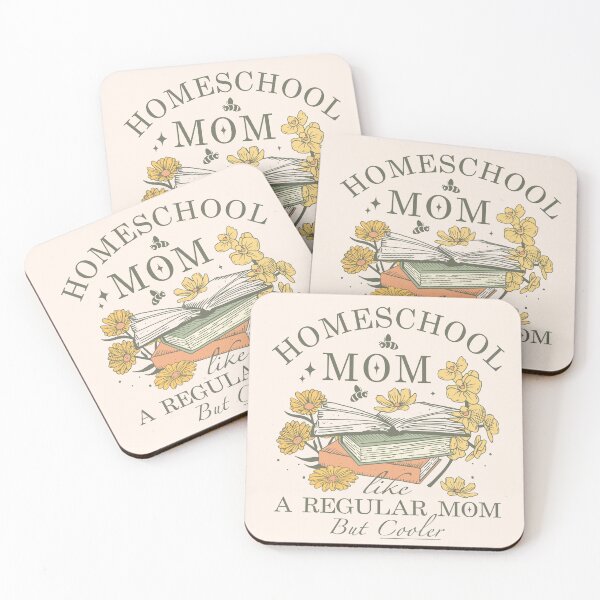 Item preview, Homeschool mom like a regular mom but cooler designed and sold by Stil-Mix.