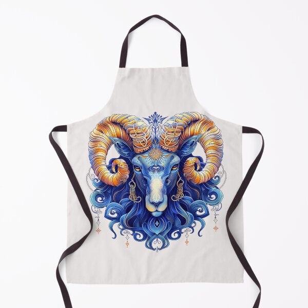Item preview, Celestial Aries Ram – Vibrant Astrological Art T-Shirt designed and sold by Mrrjgraphic.
