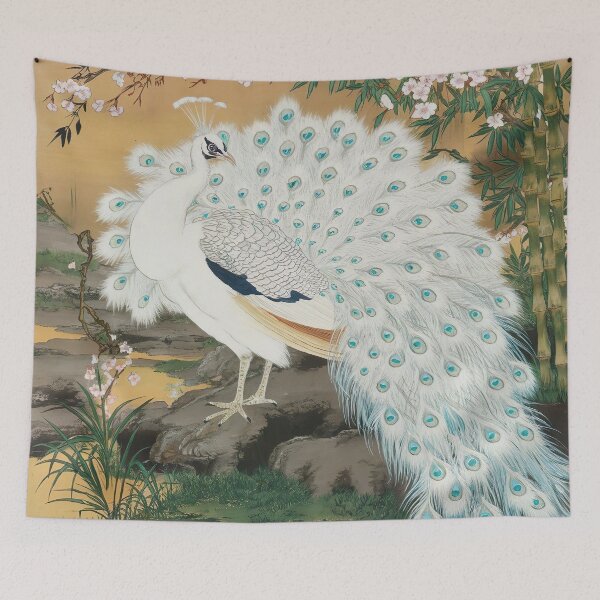 Item preview, Inspired By Ohara Koson peacock designed and sold by Tamas Das.