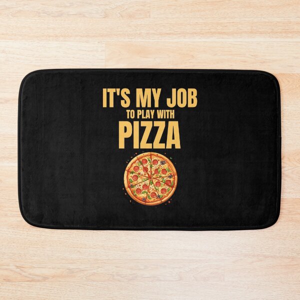 Item preview, funny chef pizza - It's My Job to Play with Pizza gift chef pizza  designed and sold by skulltshirt.