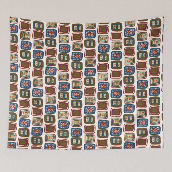 Item preview, Vibrant African Print designed and sold by CatCoconut-Art.