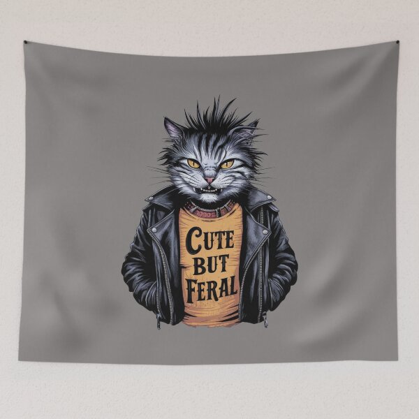 Item preview, Punk-Rock Vibe Cat designed and sold by PureViolence.