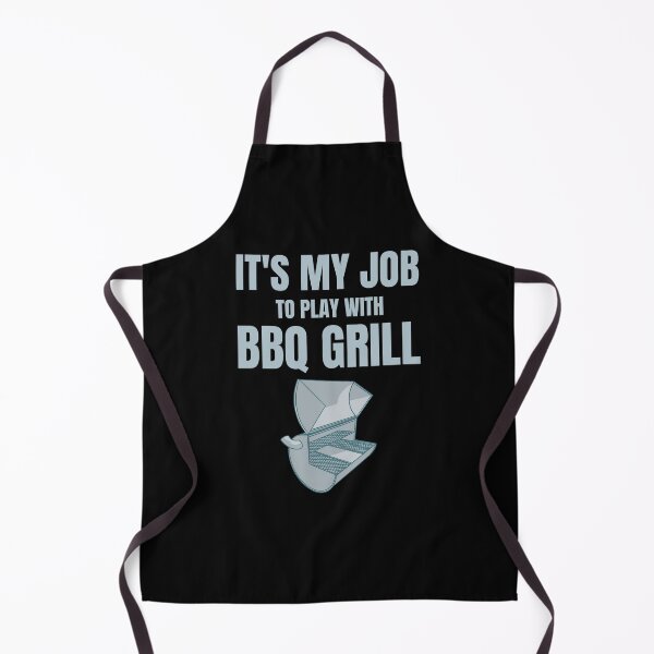 Item preview, BBQ Master's Pride - It's My Job to Play with BBQ Grill gift outdoor cooking designed and sold by skulltshirt.