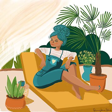 Vorschaubild zum Design Auszeit im Garten unter Palmen von AnnaSzuecs