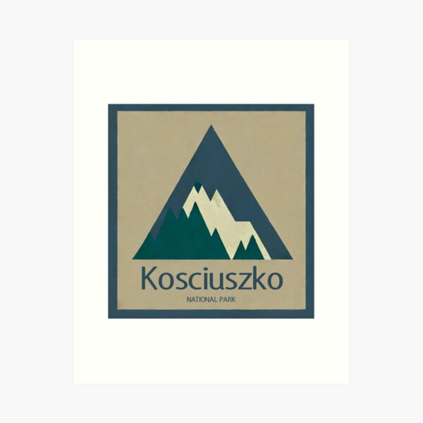 Item preview, Kosciuszko National Park Rustic designed and sold by Esskay Designs.