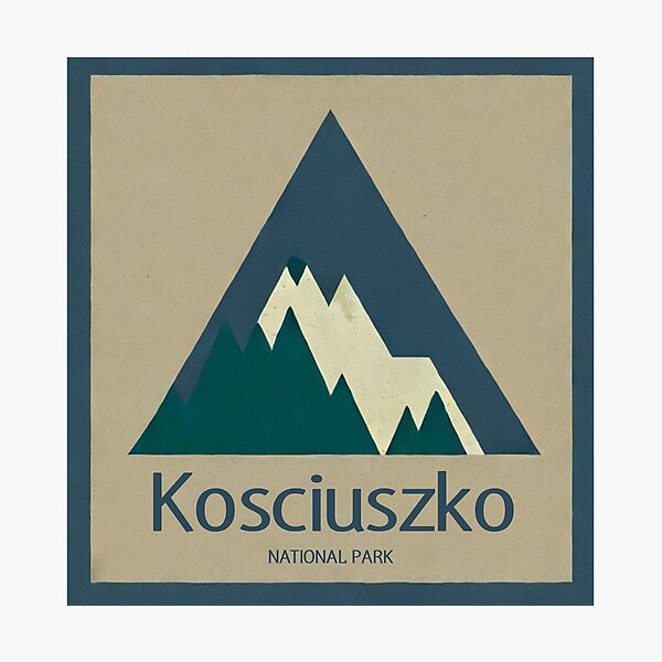 Item preview, Kosciuszko National Park Rustic designed and sold by Esskay Designs.