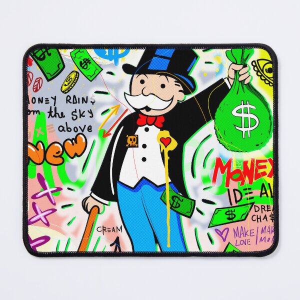 Item preview, Monopoly man holding a bag of Money designed and sold by DonVivaldo.