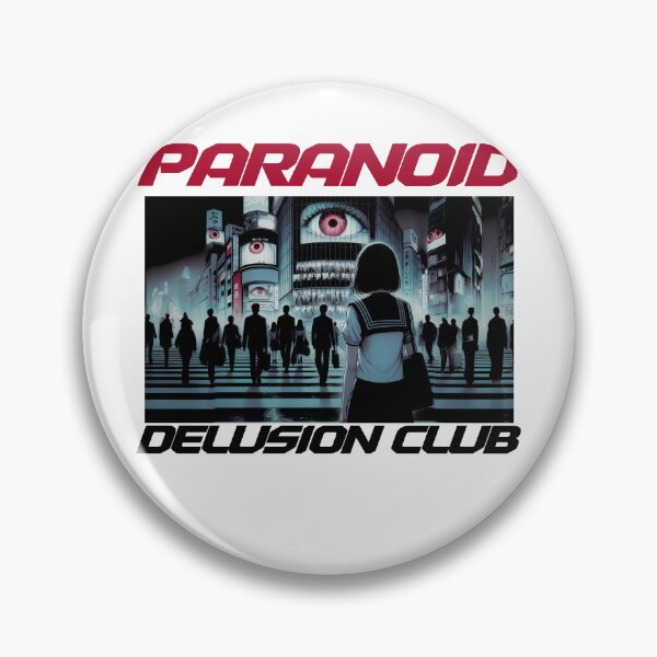 Item preview, Paranoid club,Paranoid,manga vibs,sleepless society designed and sold by 1SINGHA.