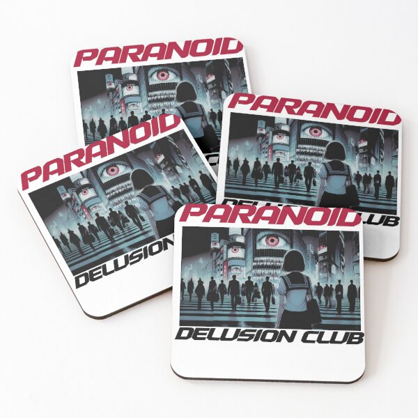 Item preview, Paranoid club,Paranoid,manga vibs,sleepless society designed and sold by 1SINGHA.