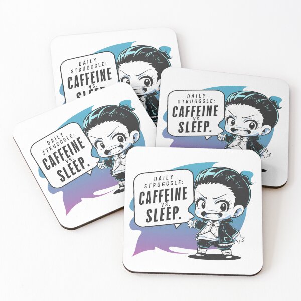Item preview, Morning Humor - Caffeine vs Sleep designed and sold by RemyTub.