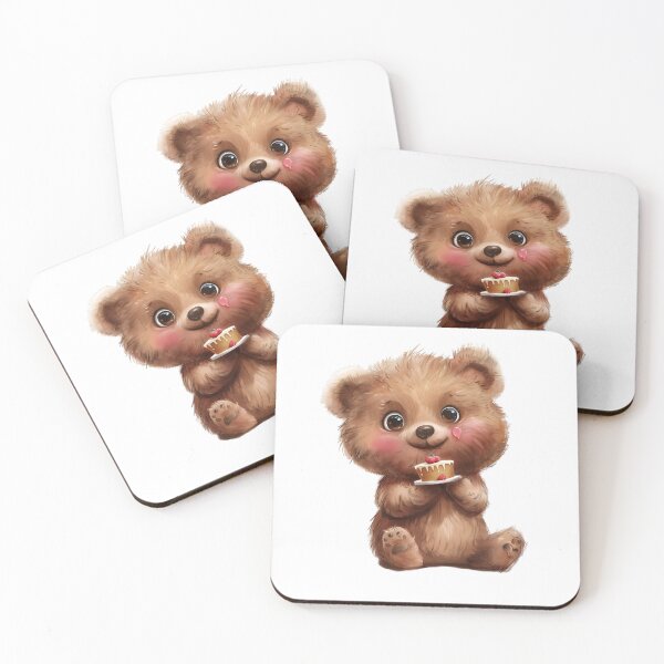 Item preview, Birthday cake bear designed and sold by Lemon-Monday.