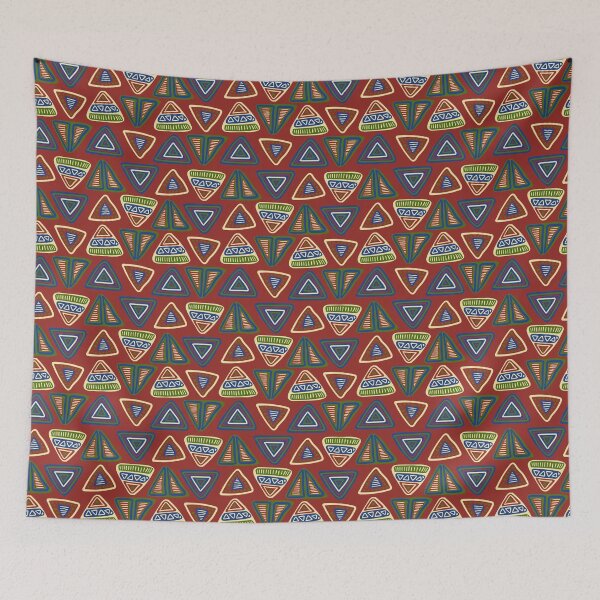 Item preview, Vibrant African Print designed and sold by CatCoconut-Art.