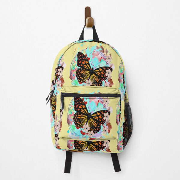 Item preview, Butterfly Floral Happiness 3, trippy graphic psychedelic arte abstracto designed and sold by Adri Barnard.