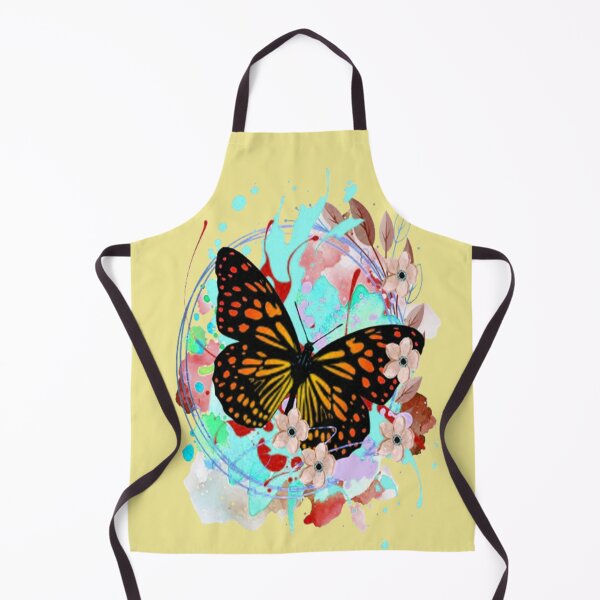 Item preview, Butterfly Floral Happiness 3, trippy graphic psychedelic arte abstracto designed and sold by Adri Barnard.