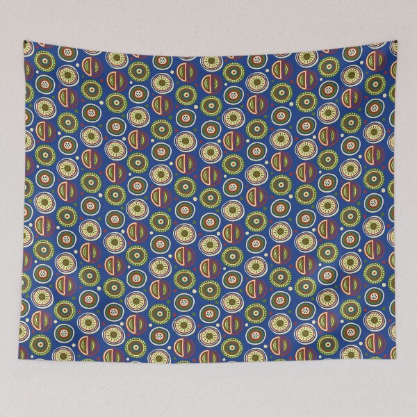 Item preview, Vibrant African Print designed and sold by CatCoconut-Art.