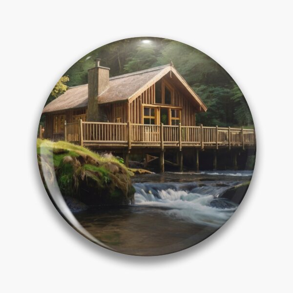 Item preview, Waterfall Woods Cottage designed and sold by BlareBlare.