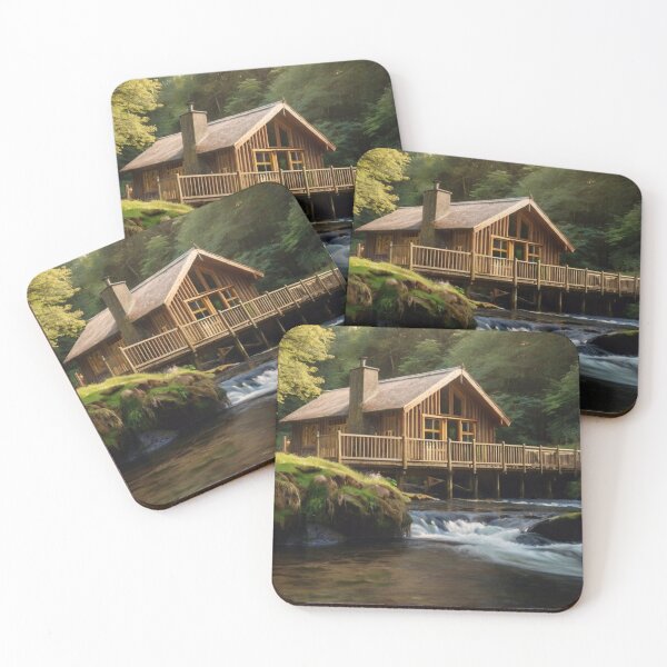 Item preview, Waterfall Woods Cottage designed and sold by BlareBlare.