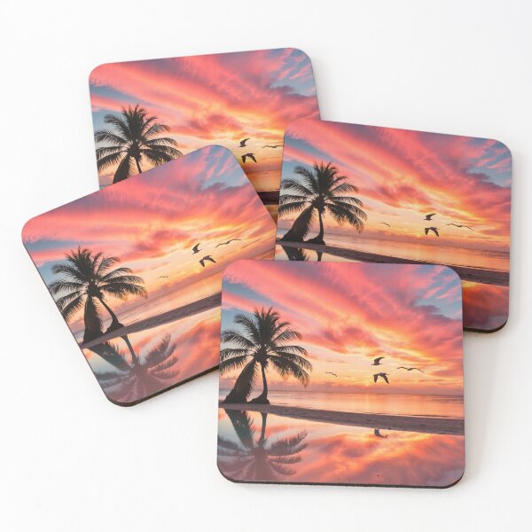 Item preview, Serene Tropical Sunset designed and sold by Sartawsky.