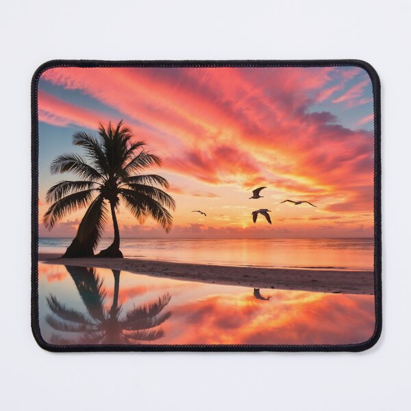 Item preview, Serene Tropical Sunset designed and sold by Sartawsky.