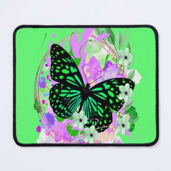 Item preview, Butterfly Floral Happiness 4, trippy graphic psychedelic arte abstracto designed and sold by Adri Barnard.