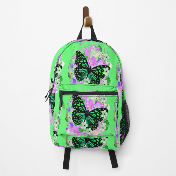 Item preview, Butterfly Floral Happiness 4, trippy graphic psychedelic arte abstracto designed and sold by Adri Barnard.