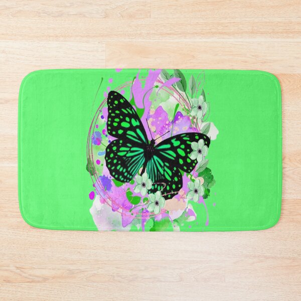 Item preview, Butterfly Floral Happiness 4, trippy graphic psychedelic arte abstracto designed and sold by Adri Barnard.
