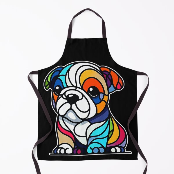 Item preview, Chibi Bulldog Puppy Digital Print designed and sold by Dynke.