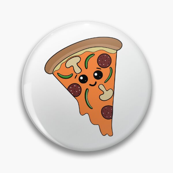 Item preview, Kawaii Pizza Slice designed and sold by Sartoris Art.