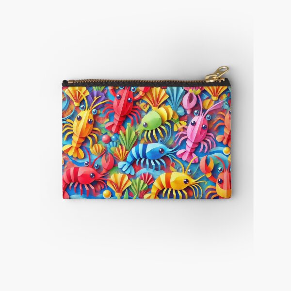 Item preview, Kawaii Paper Art Yabby Underwater Scene designed and sold by Sillytoe.