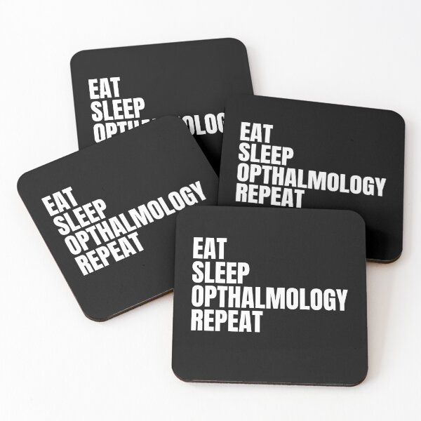 Item preview, eat sleep ophthalmology repeat designed and sold by sydney-syder.
