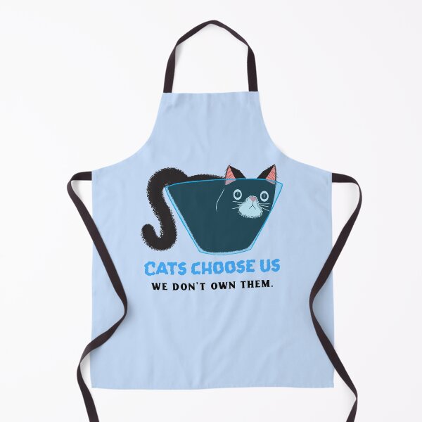 Item preview, Cats choose us, we don't own them. #CatGifts #CatLady #CatMom #CatDad #CatLife designed and sold by Anna Halasek.
