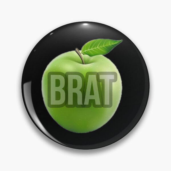 Item preview, "Brat Apple: A Unique Touch that Reflects Your Style." designed and sold by Gendy77.