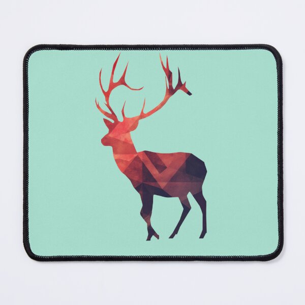 Item preview, A stylized geometric deer. designed and sold by chicterday.