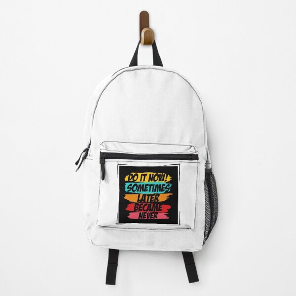 Item preview, Do It Now: Sometimes Later Becomes Never - Motivational Quote designed and sold by Artistic Designs ⭐⭐⭐⭐⭐.