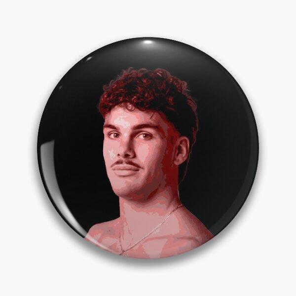 Item preview, Herbie Farnworth dolphins red posterised designed and sold by sarahhelizz.