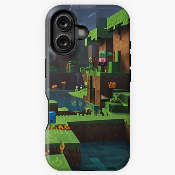 Vista previa del artículo con la obra «noche minecraft», diseñado y vendido por AI-Knight.