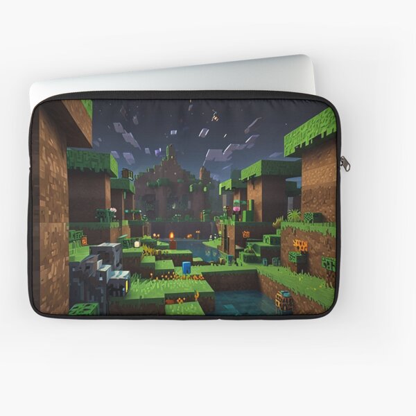 Minecraft laptop case best sale